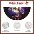 thumbnail image 3 of Haiem Mushrooms and Skull Pattern Christmas Tree Skirt Merry Christmas Party Christmas Tree Decoration,New Year Decorations-48", 3 of 6