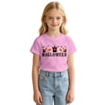 thumbnail image 5 of Weebloom Kids Halloween Shirts For Boys Girls Cute Graphic Funny Short Sleeve Spooky Season Tees Toddler Clothes,Size 1-13 Y, 5 of 5