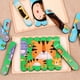 thumbnail image 3 of Rompecabezas de animales de madera 3D rompecabezas de doble cara para niños rompecabezas Montessori juguetes educativos para niños de 2 3 4 y 5 años, 3 of 5