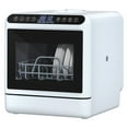 Bluelans Portable Dishwasher with 5L Water Tank, Automatic Smart