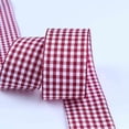 thumbnail image 3 of Cintas de cuadros vichy de 5 yardas para decoración de bodas, fiestas de Navidad, regalos, envolturas, moños, manualidades para el cabello, cintas a cuadros, tarjetas, búfalo, 3 of 5