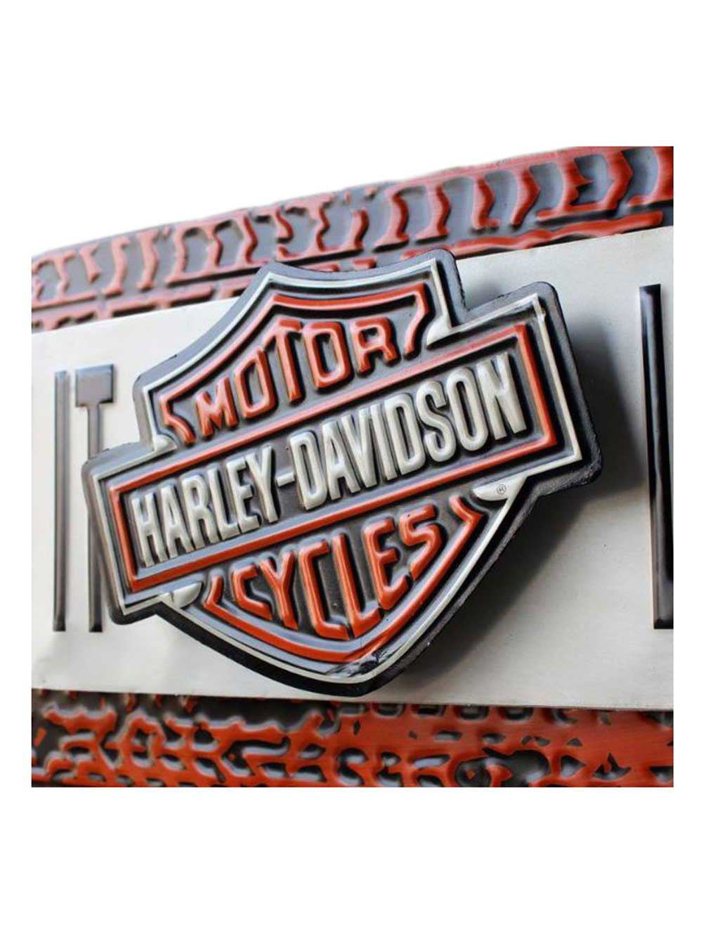 Harley-Davidson Screw It Let's Ride Embossed Metal Sign, 22 x 9 Inches  HDL-15518, Harley Davidson