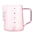 thumbnail image 1 of 1Pc Glass Coffee Pot Borosilicate Glass Milk Jar Graduated Coffee Jar Container, 1 of 8
