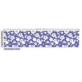thumbnail image 3 of Ambesonne Cherry Blossom Fabric by the Yard Upholstery, Sakura Abstract Art, 3 Yards, Dark Ceil Blue and White, 3 of 5