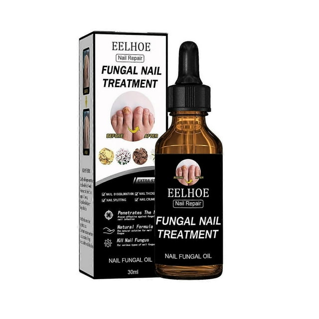 1-6pcs EELHOE 30ml Toenail & Fingernail Repair Drops Nail Care Renewal for Thick, Damaged &