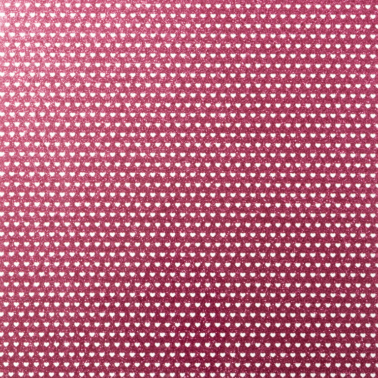 Cricut® Glitter Iron-On Vinyl, Pink, 12 x 19 