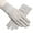 Grey, variant on Summer Women Short Sunscreen UV Anti Slip Driving Lace Gloves Full Finger Sun Touch Screen Ladies Bow Dress Gloves White