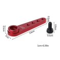thumbnail image 2 of bocina de brazo servo de dirección de extensión de metal de 25T con juego de tornillos para coche RC Crawle, 2 of 5