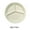 Ivory, variant on Yanco MS-710GR 10.25 in. Mile Stone Three Compartment Plate - Melamine, Green - Pack of 24