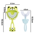 thumbnail image 2 of Cepillo de dientes en forma de U Cepillo sensorial para niños - Cabezal de cepillo de silicona Limpieza de toda la boca, 2 of 5