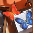 thumbnail image 3 of Kit de Manualidades con Pintura Artística de Esmalte Fino, Regalo de Decoración Hecho A Mano con Mariposa 3D, Bolsa de Material Hecha A Mano para Bricolaje C, 3 of 5