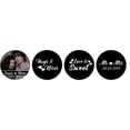 thumbnail image 2 of Darling Souvenir chocolate Labels 190 Pcs Love is Sweet Photo Wedding Custom Stickers-Black, 2 of 2
