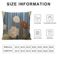 thumbnail image 5 of Pratyus Flowers Square Pillow Cover Case for Cushions Sofa Bed Outdoor Decoration - Home Decor 1PC 18x18in, 5 of 5