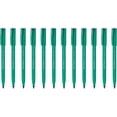 thumbnail image 3 of Pentel R50 Rollerball Pen Green Barrel Water-based 0.8mm Tip 0.4mm Line Blue Ref R50-C [Pack of 12], 3 of 3