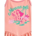 thumbnail image 7 of Moana Girls Sleeveless Graphic Romper, Sizes 4-12, 7 of 7