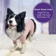 thumbnail image 3 of Pijama para perros con forro polar cyeollo para perros medianos, cálido e invierno, color rosa, XXL, 3 of 6
