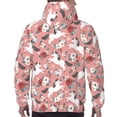 thumbnail image 5 of Hoodies for Men - Cartoon Cute Horse Rose Daisy Long Sleeve Comfrt Men'S Fashion Hoodies & Sweatshirts, Sweatshirts for Men Hoodies Pullover Clothing Clothes with Pouch, 5 of 7