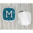 thumbnail image 4 of Letter M Sea Doodles Initial Alphabet Compact Mirror, 4 of 4