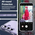 thumbnail image 6 of for Galaxy S24 Case Clear, Ultra [Slim Thin] Clear TPU Scratch Resistant Glitter Bling Sparkly Shockproof Rubber Soft Silicone Protective Phone Case Cover for Samsung Galaxy S24 (Clear), 6 of 15
