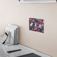 thumbnail image 5 of Yayeee Toggle Light Switch Wall Plate 2-Gang 4.56"x4.48" Decorative Outlet Cover, Soft Pinks Flowers, 5 of 7
