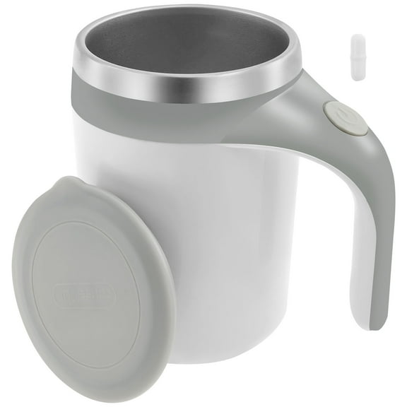 AEVXKHI Self Stirring Coffee Mug, Mixing Coffee Mug, 380ml Self Stirring Cup, Battery Powered Electric Mixing Mug, Self Mixing Coffee Cup for Milk Coffee Tea