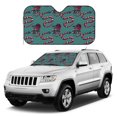 thumbnail image 4 of Bingfone Snake And Rose Car Windshield Sunshade,Sun Foldable Sun Shield Sun Visor for Car - Medium, 4 of 8