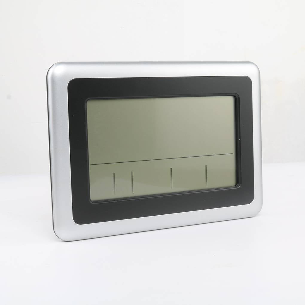 Horloge D'alarme Numérique Miroir LED Corloge De Bureau De La