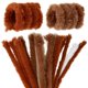 thumbnail image 1 of 10Pcs Bendable Pipe Cleaners Fuzzy Sticks Crafting Tool Assorted Colors Ideal For Arts And Crafts Activities, 1 of 2