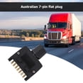 thumbnail image 4 of WDOplteas Adaptador Conector Clavija para Remolque Plano AU 7 Pines para Remolque RV, 4 of 9