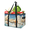 Multicolor 3, variant on Asian Japanese Chinese Style Reusable Grocery Bag, Foldable Shopping Tote Bag with Reinforced Handles, Large Kitchen Grocery Bags for Shopping Groceries Picnic