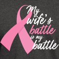 thumbnail image 3 of CafePress - My Wife's Battle Is My Battle Dark T Shirt - Men's Classic Graphic Cotton T-Shirt, 3 of 4