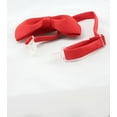 thumbnail image 4 of Infant Toddler Kid Teen Boy Wedding Formal Party Satin Red Bow Tie Sz: S-4T 5-20, 4 of 8