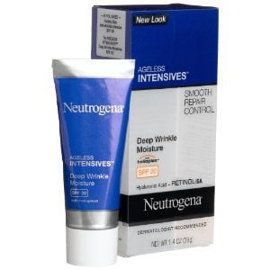 Neutrogena Ageless Intensives Anti-Wrinkle Deep Wrinkle Daily Moisturizer With Retinol, Broad Spectrum Spf 20