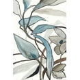 thumbnail image 2 of PI Studio 13x18 Gold Ornate Wood Framed with Double Matting Museum Art Print Titled - Blooming Blue Florals I, 2 of 4