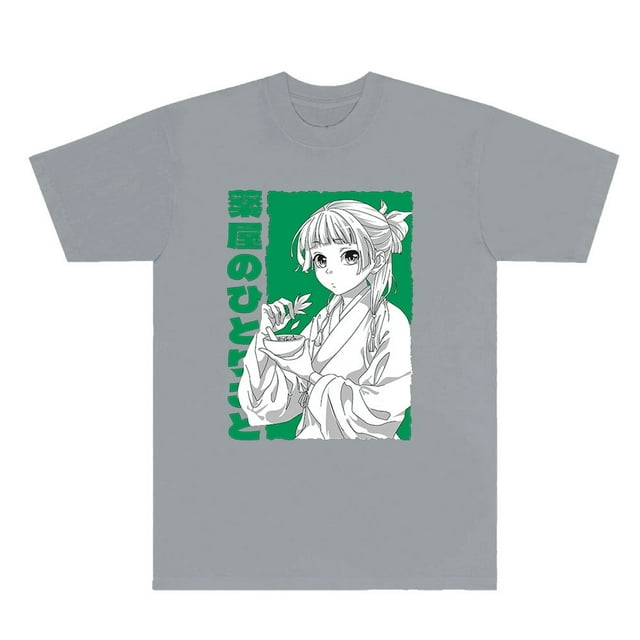 The Apothecary Diaries Anime Merch Camisetas Cosplay Moda unisex Camiseta de manga corta con cuello redondo