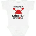 thumbnail image 3 of Inktastic Someone in San Diego Loves Me Boys or Girls Baby Bodysuit, 3 of 5