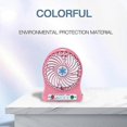 thumbnail image 3 of Mini Small Fan Usb Charging Desktop Student Dormitory Office Portable Plantain Small Fan, 3 of 5