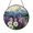 Acrylic 3.5 Inch, variant on Bright Meadow Wildflower Suncatcher Acrylic Hanging Plaque Gift Decor