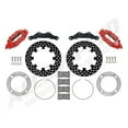 thumbnail image 2 of Wilwood 140-16633-DR Rear UTV6 Big Brake Kit with Red Calipers and Drilled Rotors for Polaris 2014-up RZR XP 1000 & 2020-up RZR RS1 & S 1000, 2 of 3