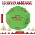 thumbnail image 2 of Santa Swap Gift Exchange Dice, 12-Sided Christmas Party Game, Fun Gift Exchange Dice for Holiday Group Parties, 2 of 5