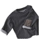 thumbnail image 1 of Gibobby Blusa Termica Niños Recién Nacido bebé niños niñas algodón rayas verano otoño manga larga Tops ropa interior(Negro, 1-2 Años), 1 of 5
