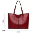 thumbnail image 2 of Computer Laptop Bag Women Business Office Work Bag Briefcase Large Travel Handbag - Claret, 2 of 5