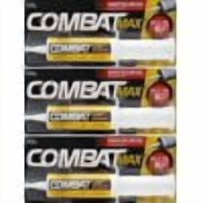3 Combat Max Roach Killing Gel Syringe Indoor and Outdoor Use Syringe, 2.1 Oz