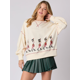 thumbnail image 5 of Sudadera con capucha y parches de purpurina, camiseta vintage, ropa de calle de manga larga ajustada estilo Harajuku, ropa de mujer, camiseta navideña, otoño e invierno 2024, 5 of 5