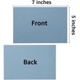 thumbnail image 2 of czcpp-50 Sheets Blank Cardstock Paper 250 GSM Thick Heavy Cards Stock for DIY Art Projects, Card Making, Postcards, Greeting Cards, Birthday Party, Wedding Invitations (Dusty-Blue, 5x7 inches), 2 of 4