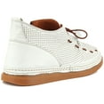 thumbnail image 3 of JUSTINREESS Lia Women's Side Zip Casual Ankle Boot In White Size 10, 3 of 6