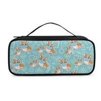 COEQINE Medical Print Corgi Stethoscope Storage Bag Stethoscope Case for Nurse and Doctor Stethoscope Pouch Slim Stethoscope Carrier Bag & Case Stethoscope Accessories Pediatrics