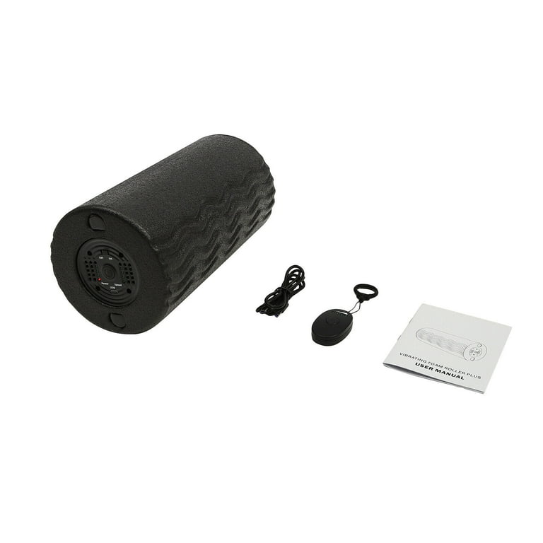 vibrating foam roller walmart Lifepro Surger 4-Speed Vibrating Foam Roller, Black main image 1