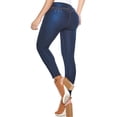 thumbnail image 5 of LT.ROSE 2018 Butt Lifting Colombian Mid Rise Jeans Pantalones Levanta Cola Blue 5, 5 of 5
