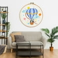 thumbnail image 4 of Blingpainting Embroidery Kit for Adults Beginners Starter Cross Stich Set with Cute Animals Pattern Stamped Embroidery Cloth Hoops Threads Needles Easy Handmade Needlepoint Kits, 4 of 4